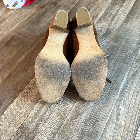 Ralph Lauren Purple Label Brown Suede Ankle Boots - Picture 9 of 13